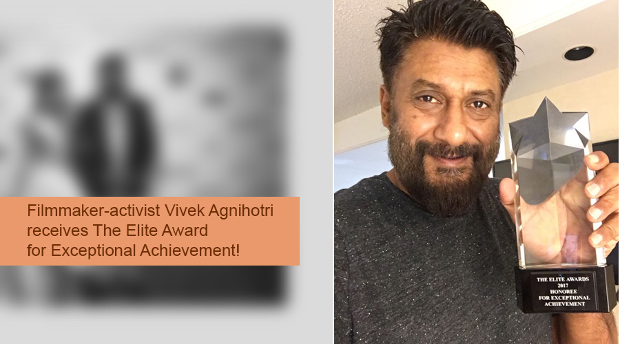 Vivek Agnihotri receives The Elite Award cover