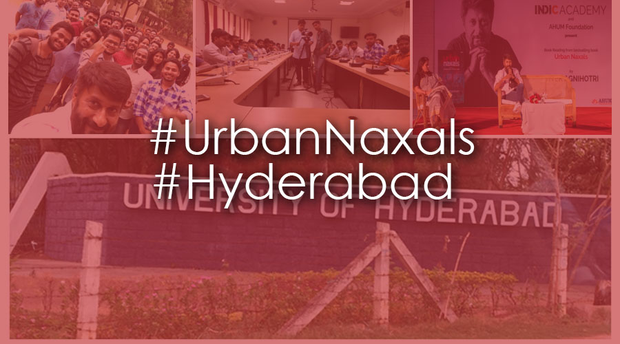 #UrbanNaxals Hyderabad