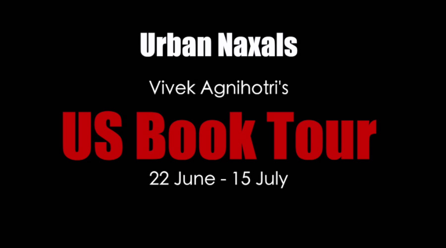 urban naxals US book tour