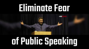 public speaking - how to eliminate