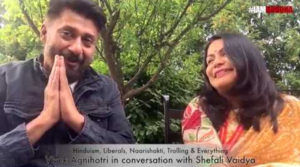 “Hinduism, Trolling & Everything” - Vivek Agnihotri in conversation with Shefali Vaidya.