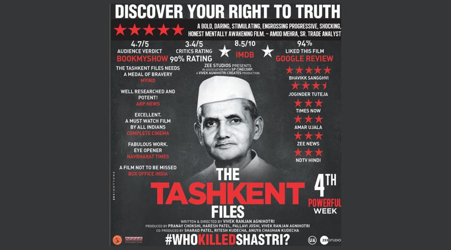 Commencing 4th successful week; “The Tashkent Files” becomes “The People’s Film”!