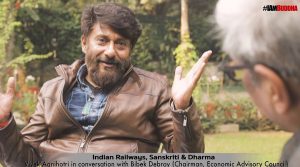 ‘Indian Railways, Sanskriti and Dharma’- Vivek Agnihotri in a conversation with Bibek Debroy