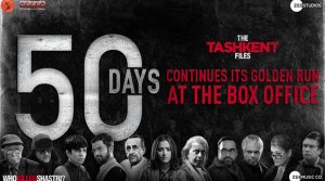 “The Tashkent Files” a SUCCESS STORY! Completes 50-days and continues its Golden-run at Box Office.