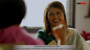 “The Draupadi Saga and India’s Cultural Heritage” Pallavi Joshi in conversation with Sonal Mansingh