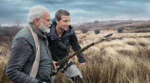 NaMo v/s Wild. Venture into the wilderness of Indian Jungles with the PM on Man v/s Wild.