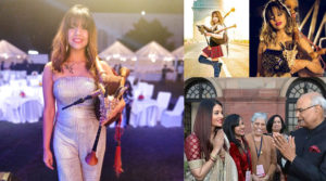 India’s first Professional female Bagpipe artist, the enchanting SNAKE CHARMER Archy J.