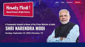 'Howdy Modi' event in Houston, all set to welcome the Prime Minister of India.