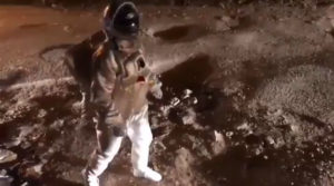 Have a look at Moon Walk on the streets of Bengaluru.